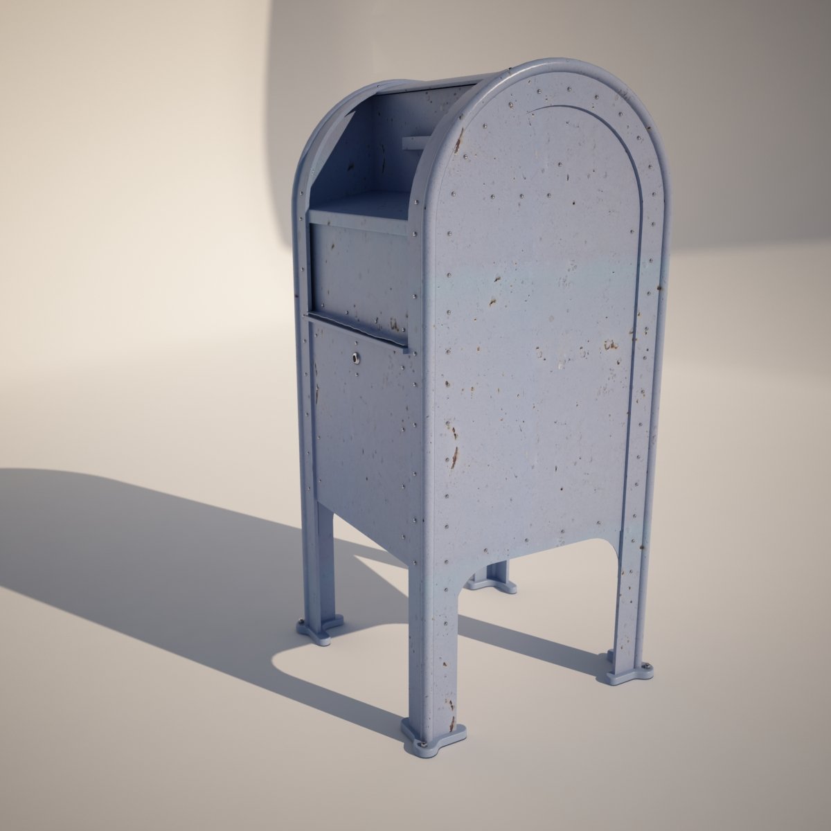 Mail Box Free 3D Model in Outdoor items 3DExport