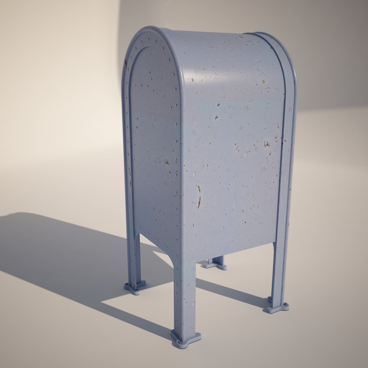 Mail Box Free 3D Model in Outdoor items 3DExport