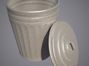 trash can Model 3D