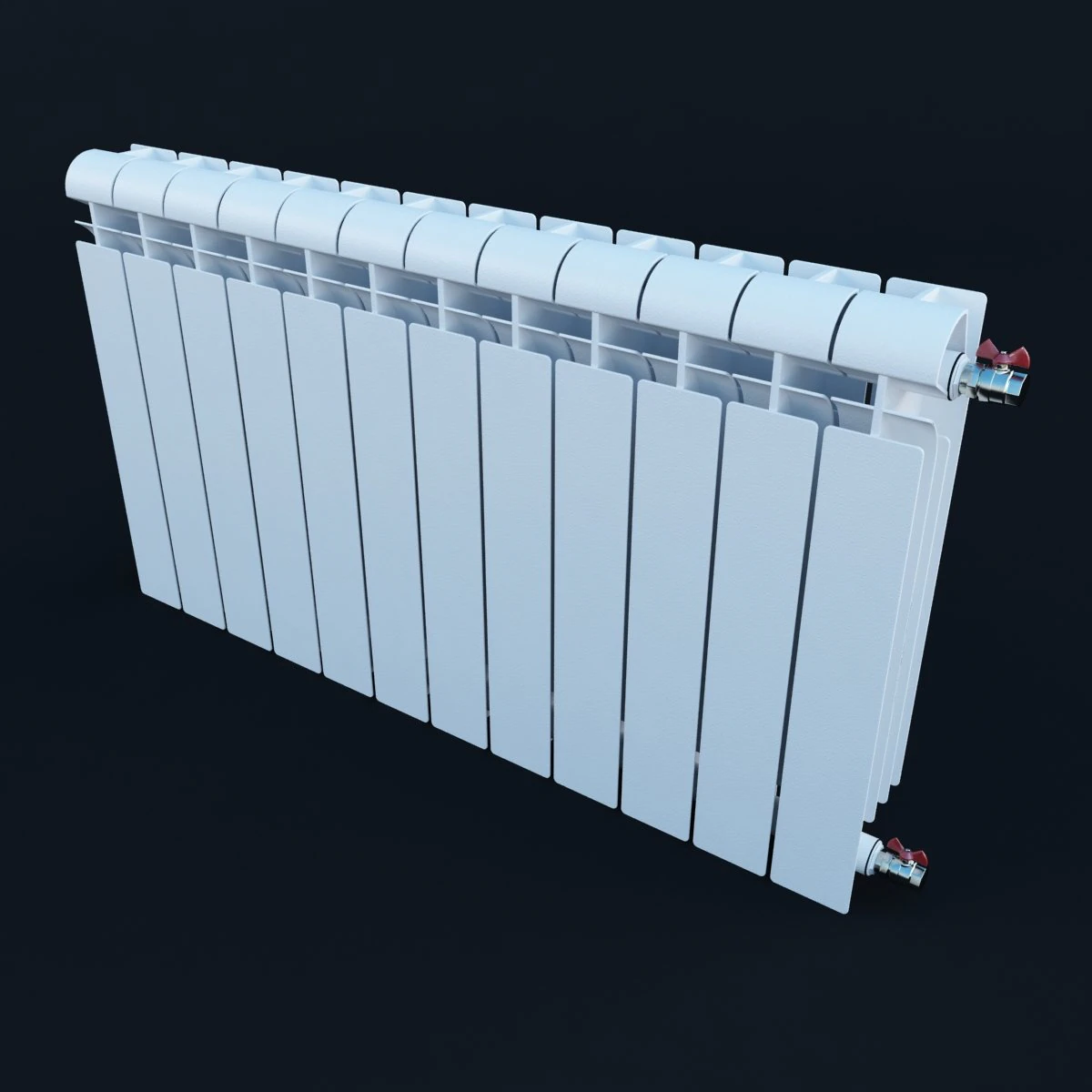 heater 3D Model .c4d .max .obj .3ds .fbx .stl .blend 