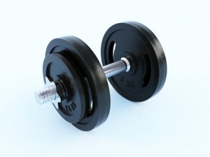 dumbbell 3D Model