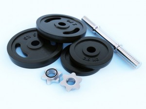 dumbbell 3D 模型