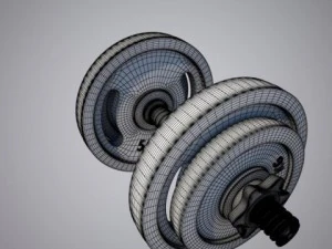 haltere Modelo 3D