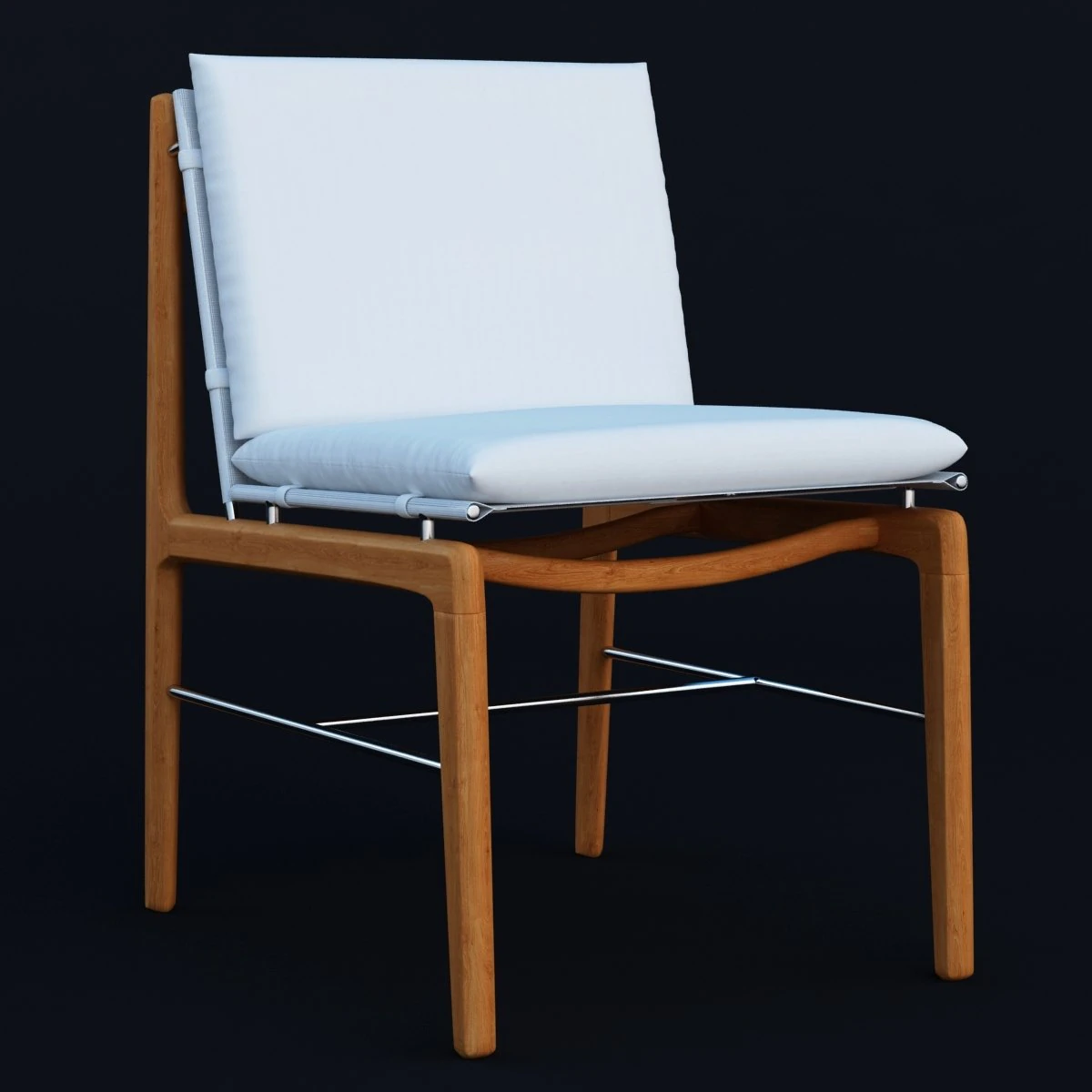 обідній стілець finn 3D Модель .c4d .max .obj .3ds .fbx .stl .blend 