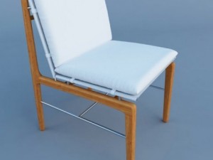 finn dinning chair Modelo 3D