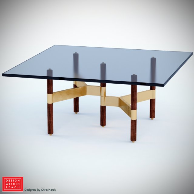 helix coffee table Model 3D .c4d .max .obj .3ds .fbx .stl .blend 