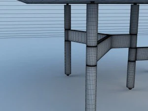 helix coffee table 3D Model