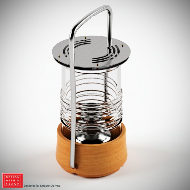 bollard oil lamp Modelo 3D .c4d .max .obj .3ds .fbx .stl .blend 