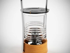 bollard oil lamp 3D Model
