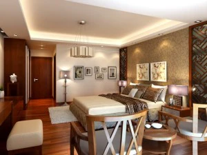 cena interior do quarto Modelo 3D