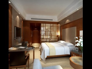 hotel room 01 Modello 3D
