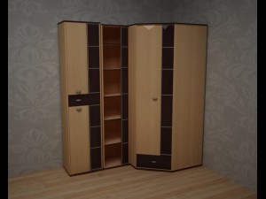 corner cabinet 3D Model
