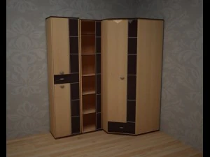 armário de canto Modelo 3D
