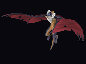 low-poly character 3D-Modell