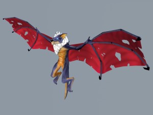 low-poly character 3D Model