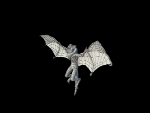 low-poly character 3D Model