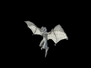 low-poly character 3D Model