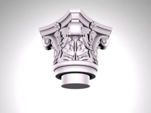 capital for  column 1 3D Model