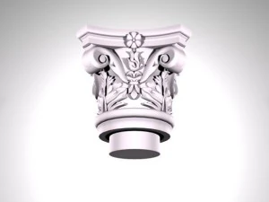capital for  column 1 3D Model