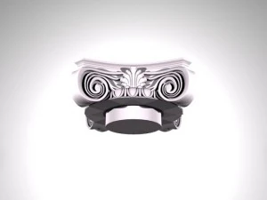 capital for column 2 3D Model