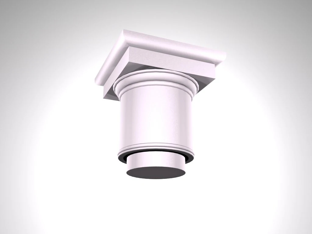 capital for column 3 3D Model .c4d .max .obj .3ds .fbx .stl .blend