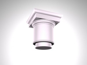 capital for column 3 Modelo 3D