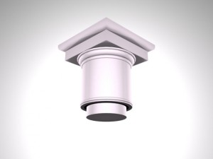 capital for column 3 Model 3D