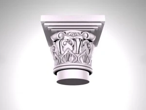 capital for column 4 3D Model