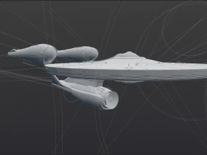 uss - enterprise 2009 3D Model