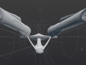 uss - enterprise 2009 3D Model