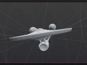 uss - enterprise 2009 3D Model