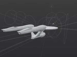 uss - enterprise 2009 3D Model