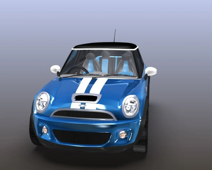 mini 3D Model .c4d .max .obj .3ds .fbx .stl .blend 