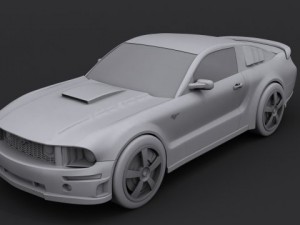 3d sport car 3D Model