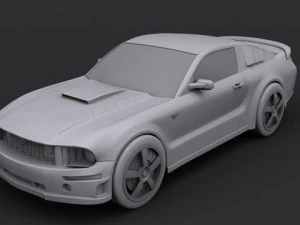 Automobile sportiva 3D Modello 3D