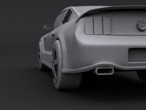3d sport car 3D Модель