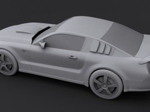 3d sport car 3D Модель