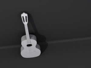 guitar 3D Model