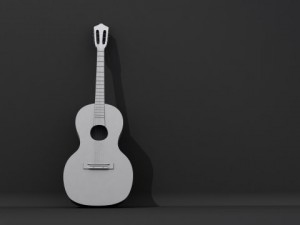 guitar 3D Model
