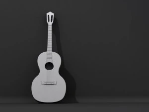 guitar 3D Model