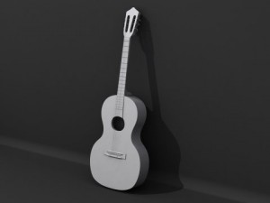 guitar 3D Model
