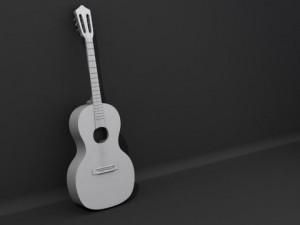 guitar 3D Model