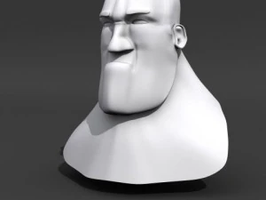 cartoon head 3D Model