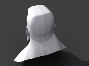 cartoon head 3D मॉडल