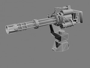 low poly minim134 3D Модель