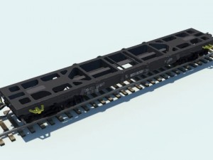 railway platform 3D Model