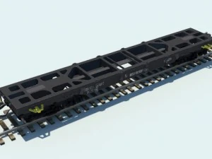 spoorwegplatform 3D Model