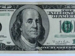 100 dollars 3D Model