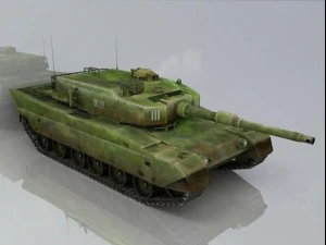 modello di carro armato giapponese 9 Modello 3D