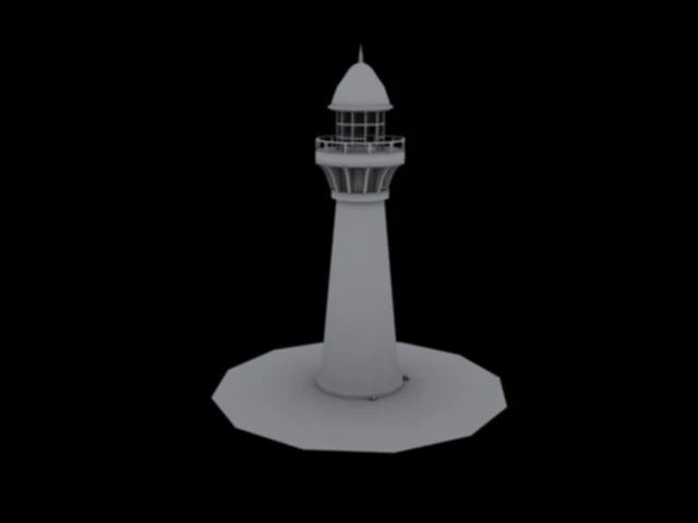 guard tower 3D Model .c4d .max .obj .3ds .fbx .stl .blend 
